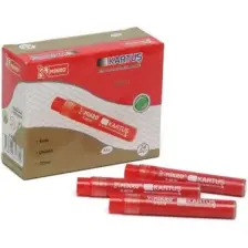 K-6019 Tahta Kalemi Kartuşu Kırmızı 24 Lü (1 Paket 24 Adet)