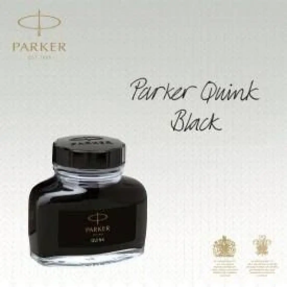 Parker Quink Siyah Şişe Mürekkep 1950375