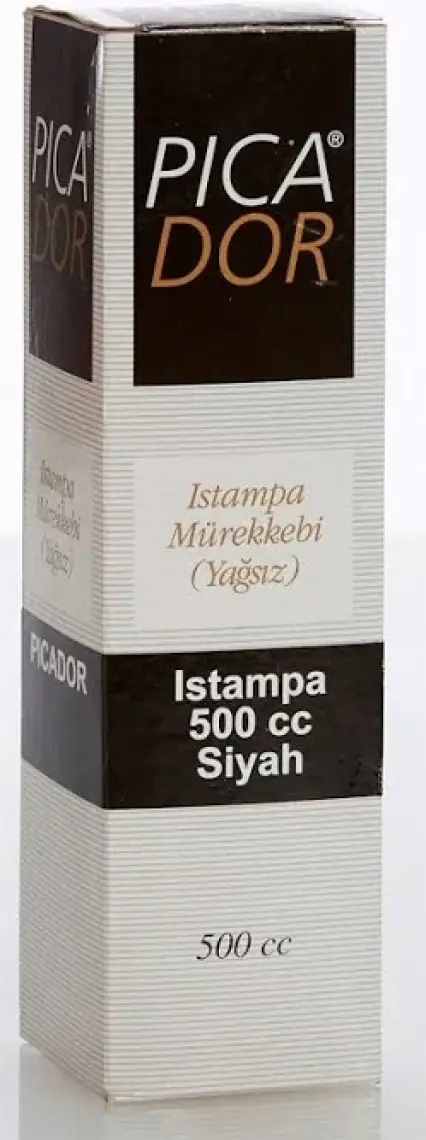 Picador 50 ml Siyah Istampa Mürekkebi