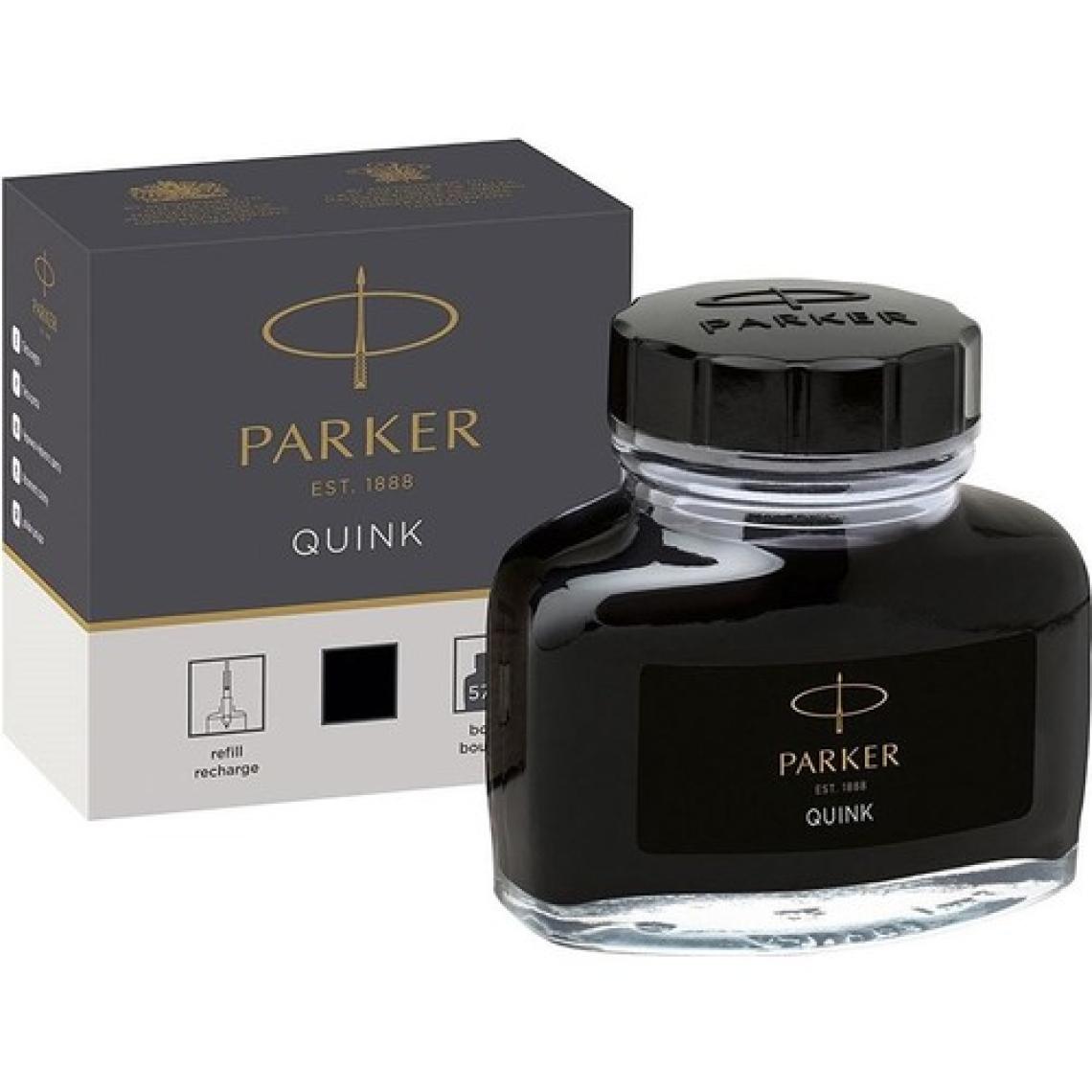 Parker Quink Siyah Şişe Mürekkep 1950375