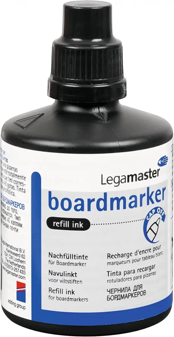 Legamaster Yazı Tahtası Kalemi Mürekkebi 100 Ml Siyah