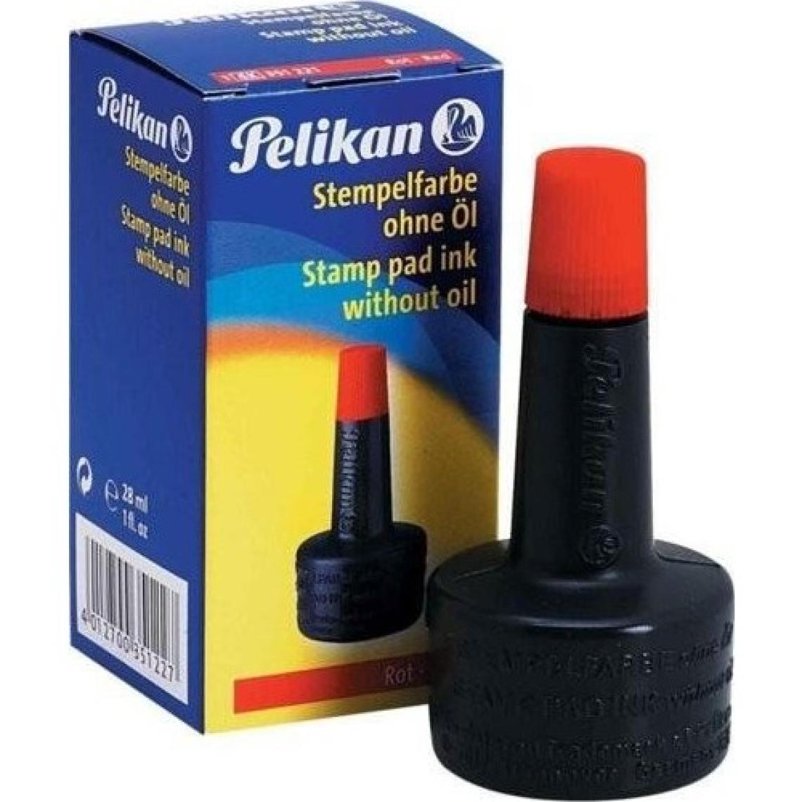 Pelikan Stampa Mürekkebi Kırmızı 30 Cc
