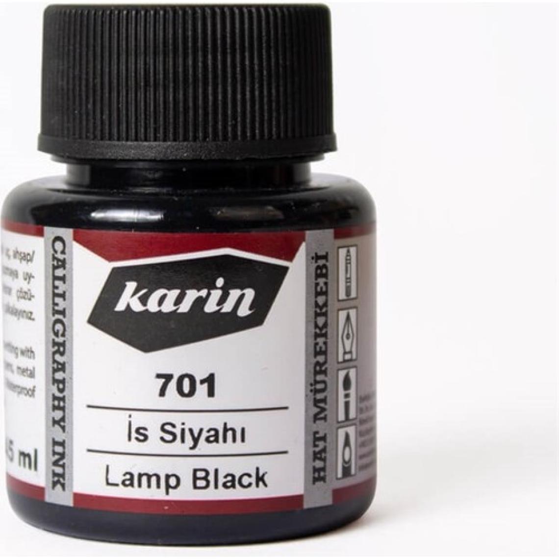 Karin Hat Mürekkebi 45 Ml. 701 Is Siyahı