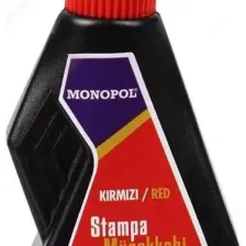 Monopol Istampa Mürekkebi Kırmızı - 30 ml