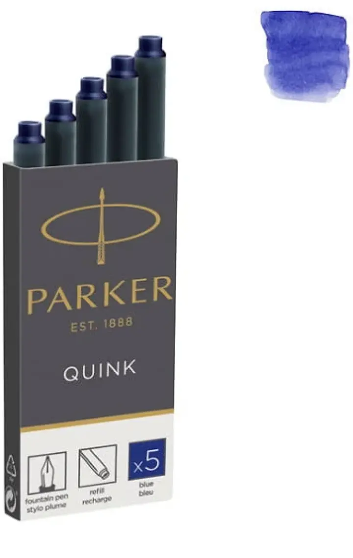 Parker Quink 5Li Kartuş Mavi 1950384