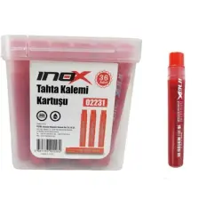 Inox Tahta Kalemi Kartuşu Yedek 36'lı Siyah