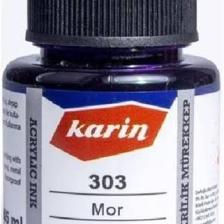 Hat Mürekkebi-Kaligrafi Mürekkebi-Akrilik Mürekkep Mor 303-45ML
