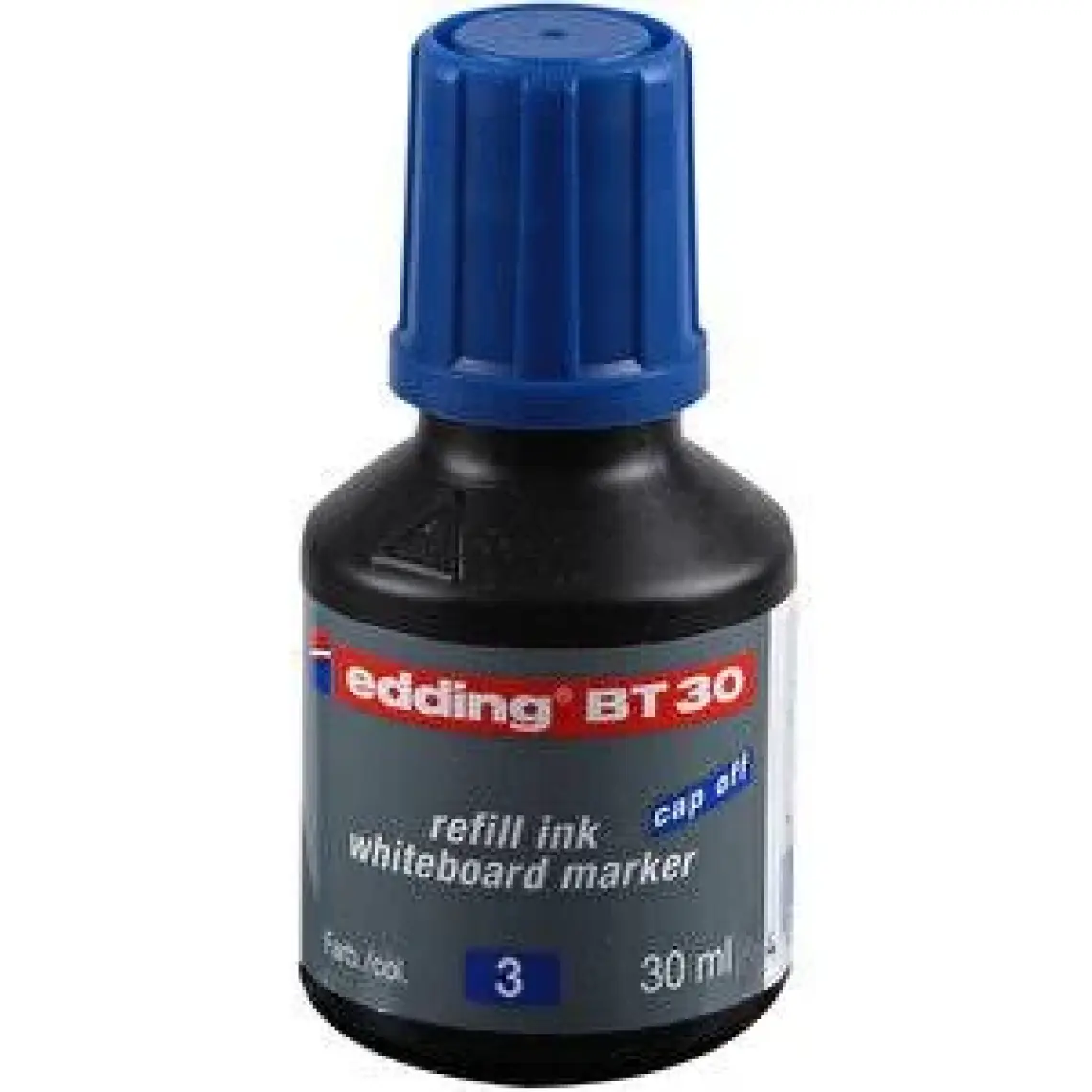Edding BT30 Tahta Kalem Mürekkebi Damlalıklı Ekonomik 30 ml Mavi (2 Li Paket)