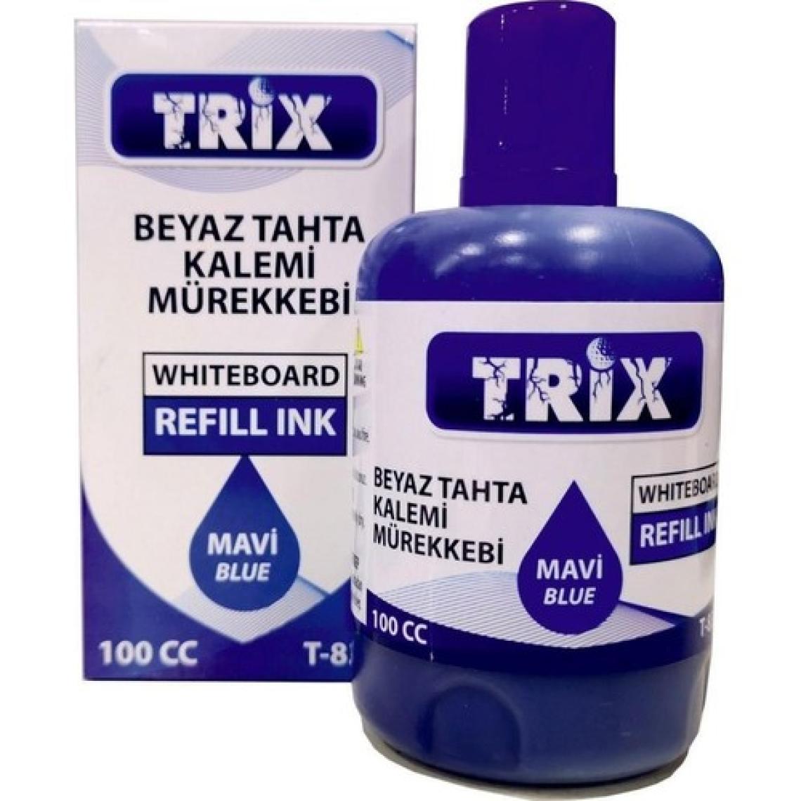 Trix Tahta Kalemi Mürekkebi 100 Ml Mavi T-839