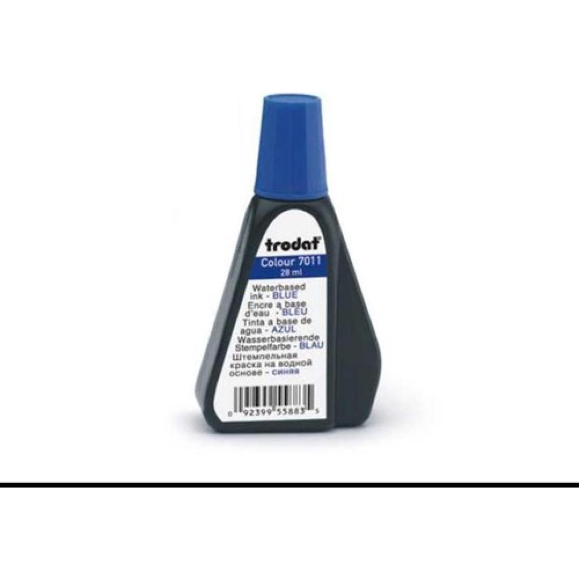 Trodat Istampa Mürekkebi 28 Ml Mavi