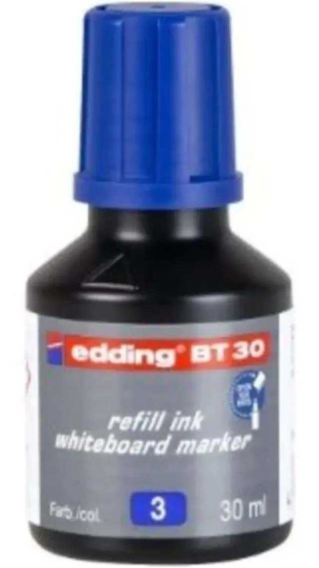 Edding Beyaz Tahta Mürekkebi 30 Ml E-Bt30 Mavi
