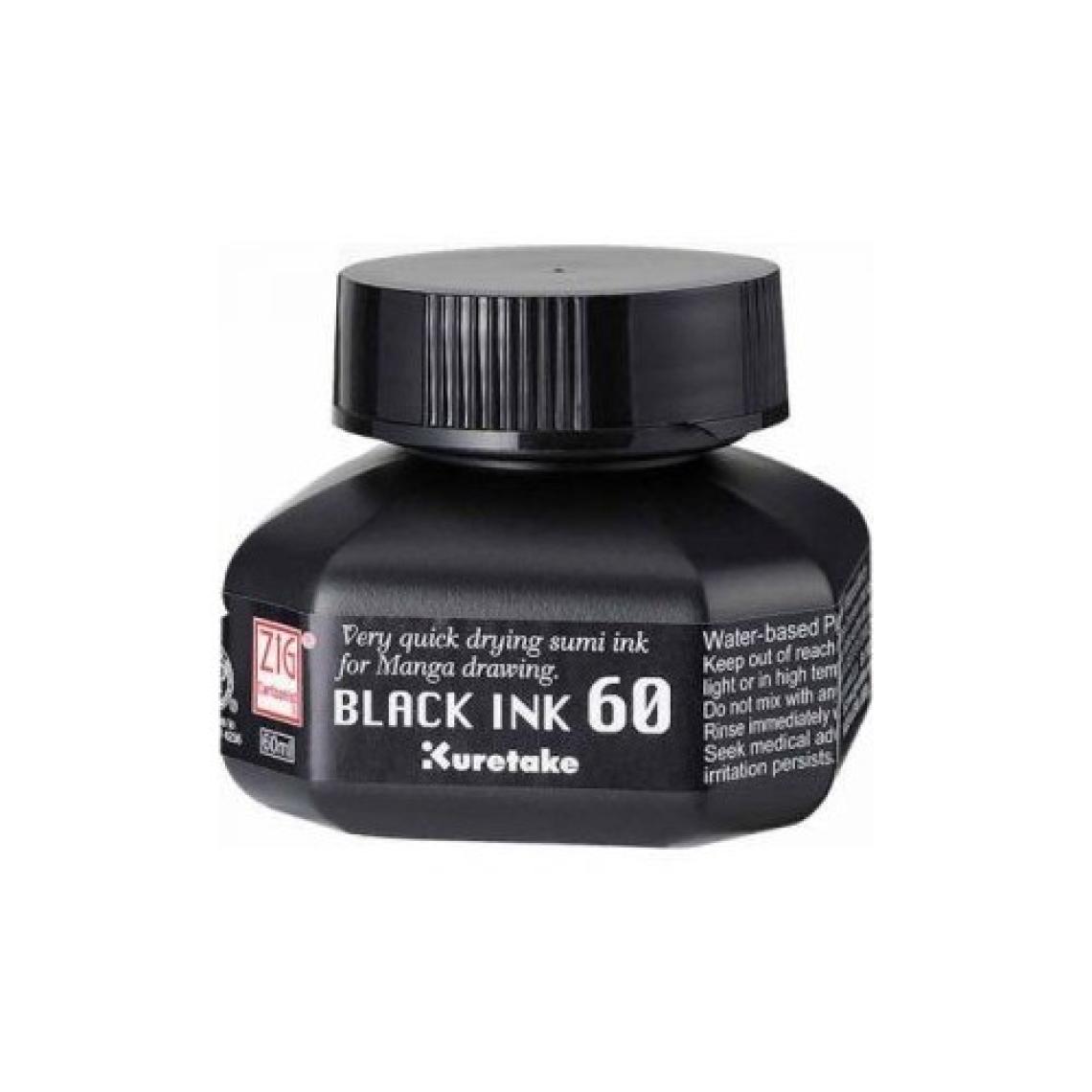 Zig Mangaka Mürekkep Siyah 60Ml Cnce-104-6