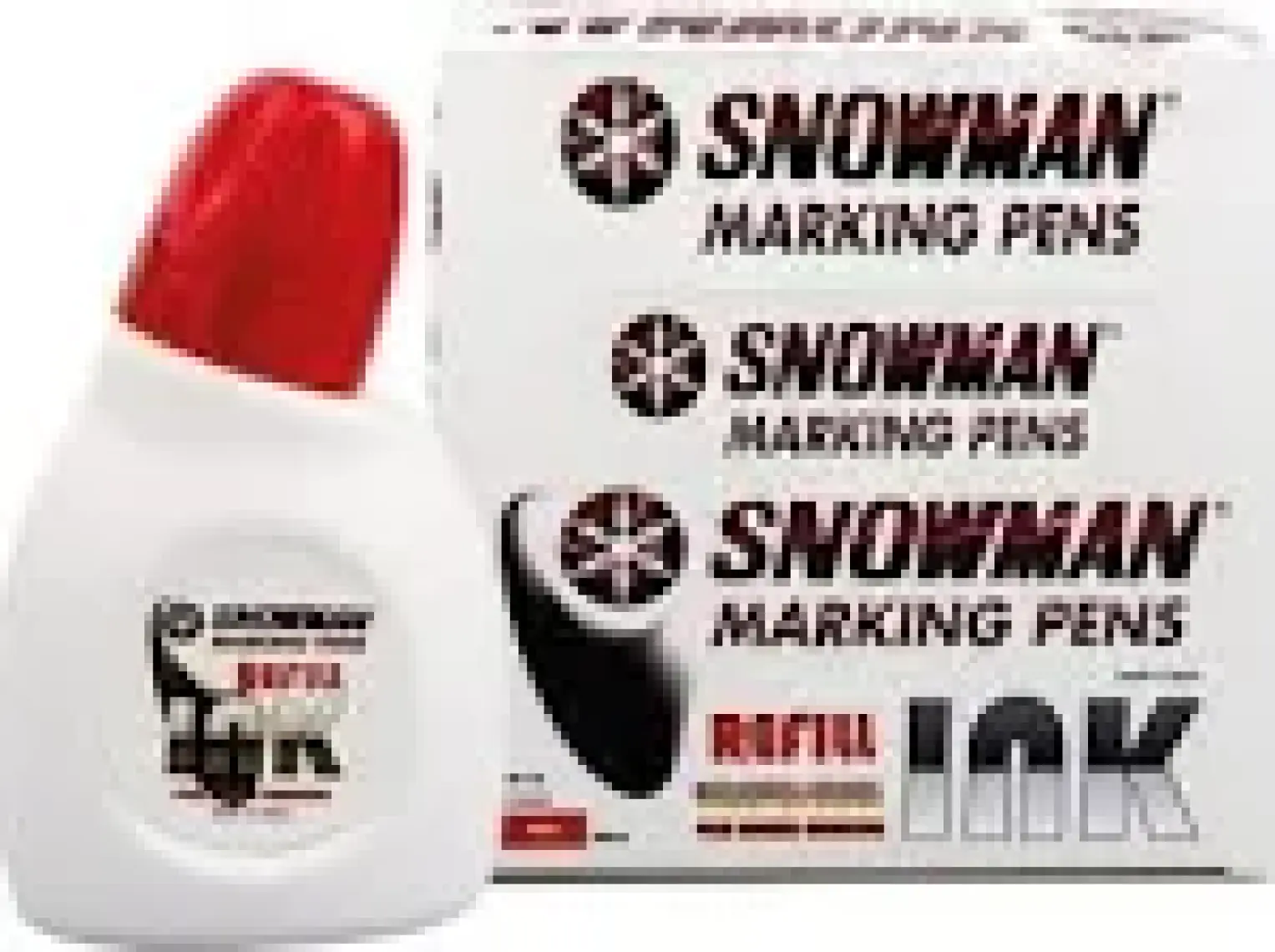 Snowman Beyaz Tahta Kalemi Mürekkebi 30Cc Kırmızı