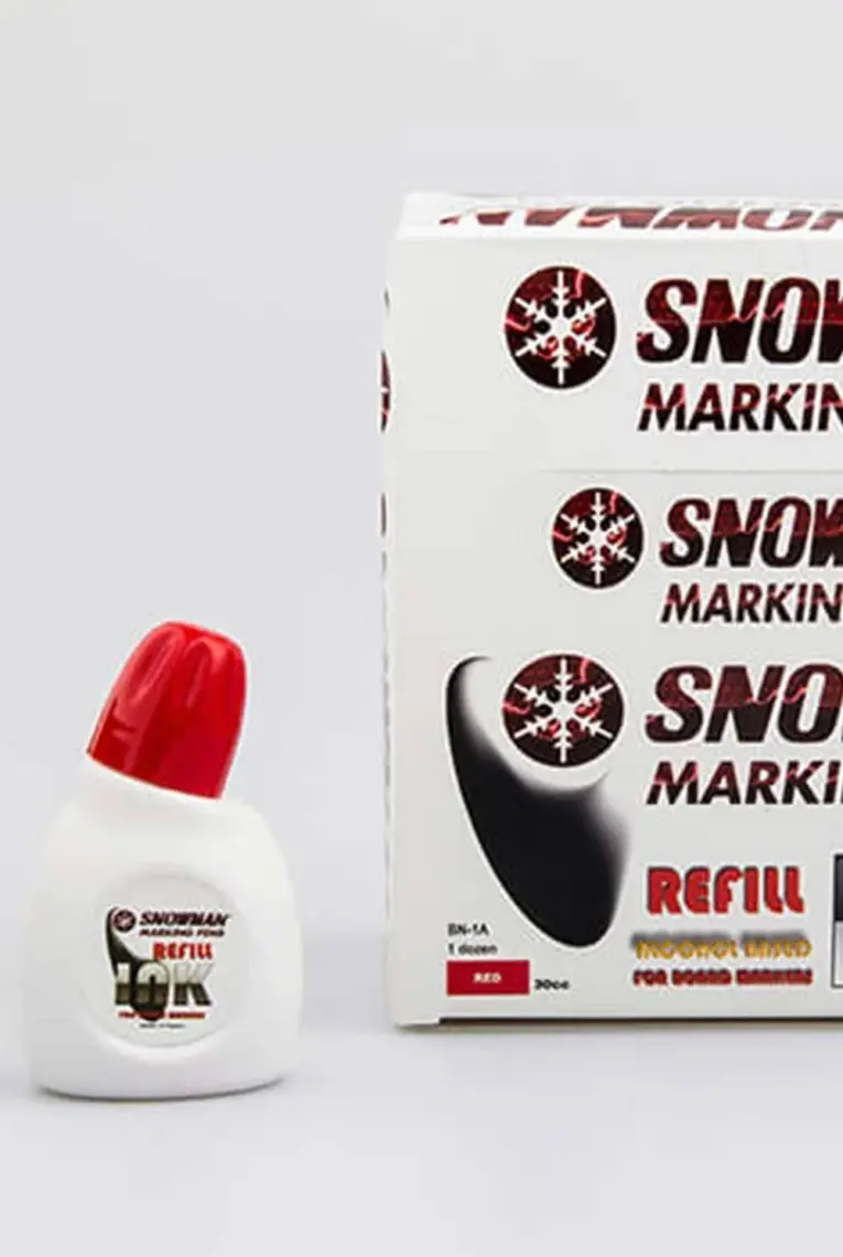 Snowman Beyaz Tahta Kalemi Mürekkebi 30Cc Kırmızı
