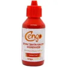 Cengo Beyaz Tahta Kalemi Mürekkebi 100 ml Kırmızı