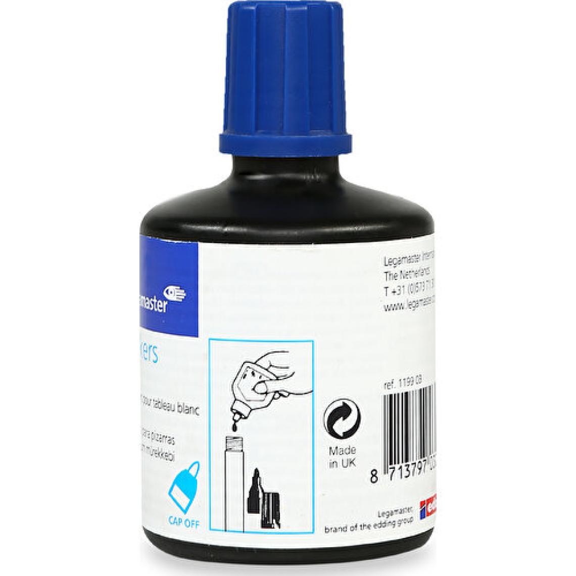 Legamaster Beyaz Yazı Tahtası Kalemi Yedek Mürekkebi 100 ml Mavi