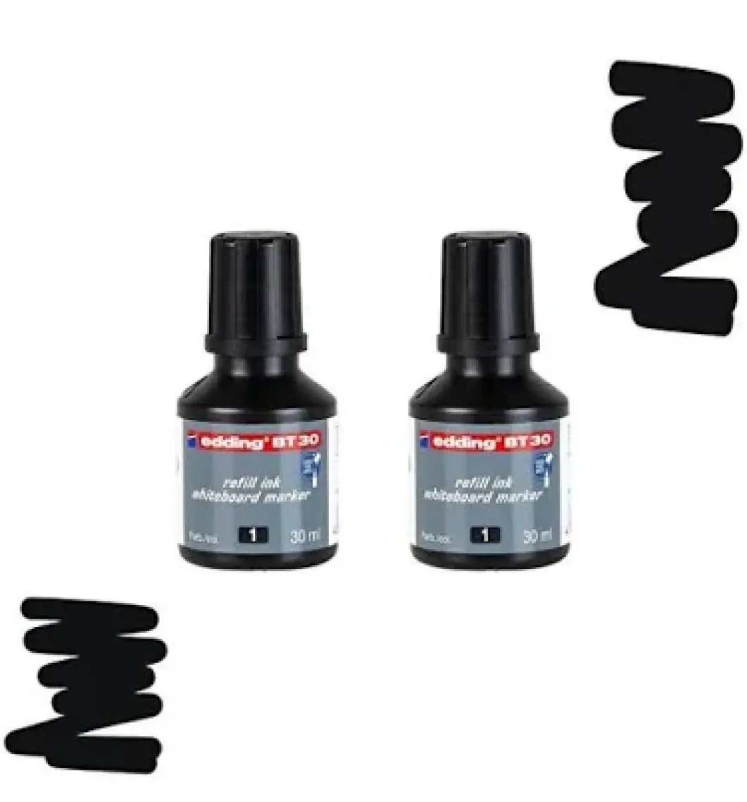 Edding Beyaz Tahta Mür.30 Ml E-Bt30 Siyah 2Li