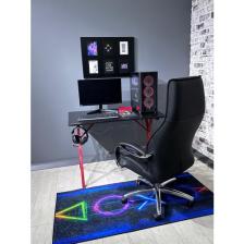 Hey Modüler Mobilya Heygaming2 Profesyonel Oyuncu Masası Siyah Kırmızı 110 cm