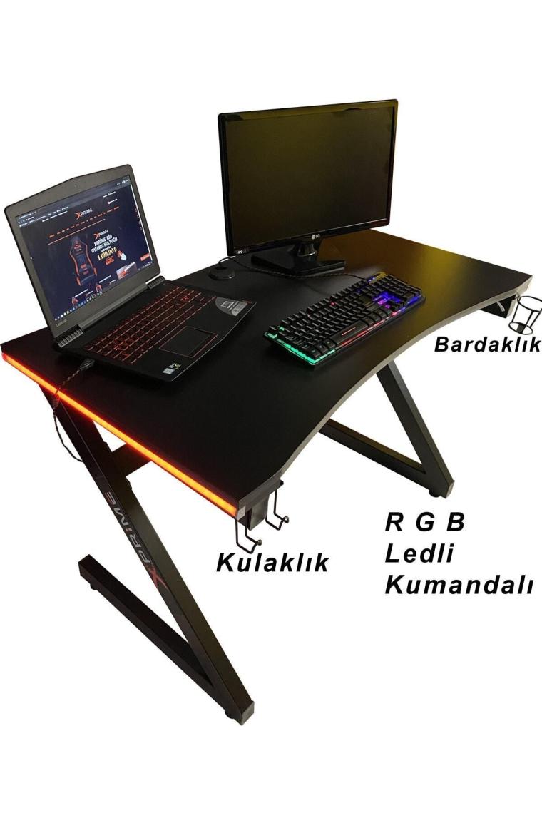 Xprime Markus Rgb Ledli Oyuncu Masası