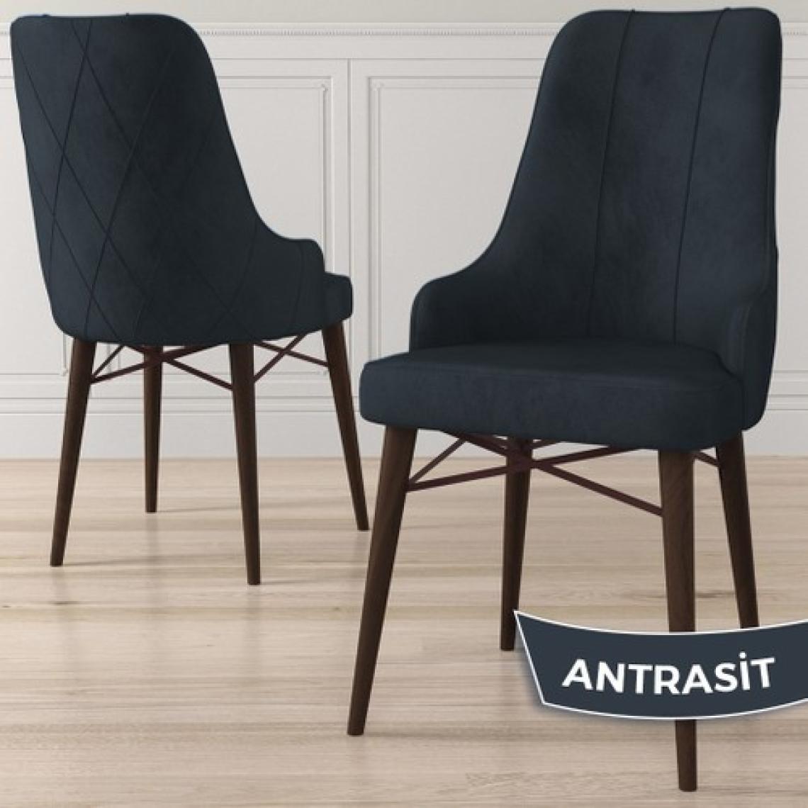 Canisa Concept Kar Serisi  Açılabilir 80 x 132 cm Mdf Mutfak Masa Takımı Barok Ahşap Desen Masa 6 Sandalye