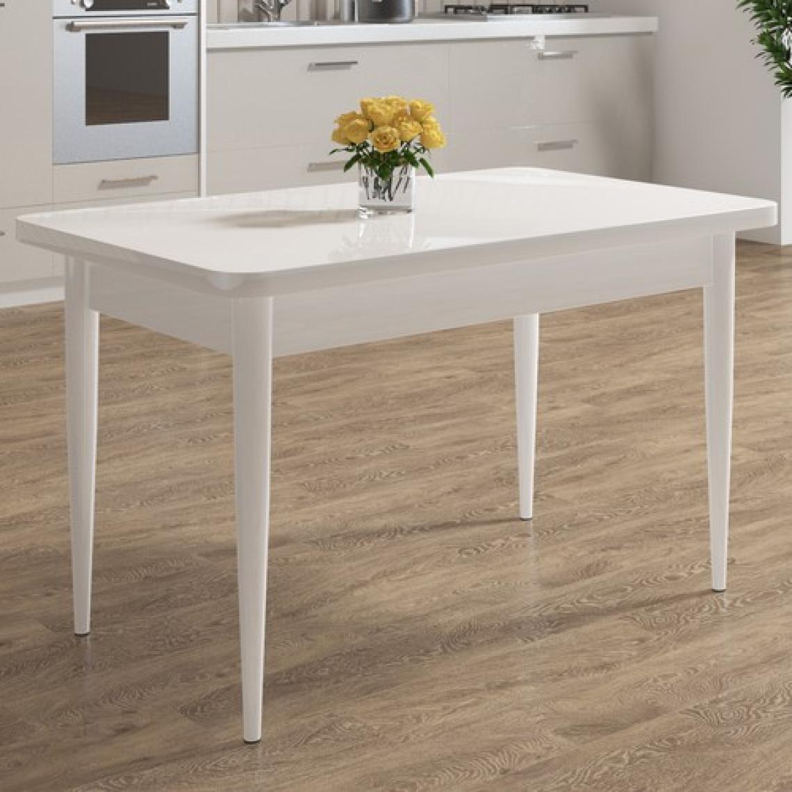 Gadahome 70X120 Mdf Mutfak Masası Beyaz