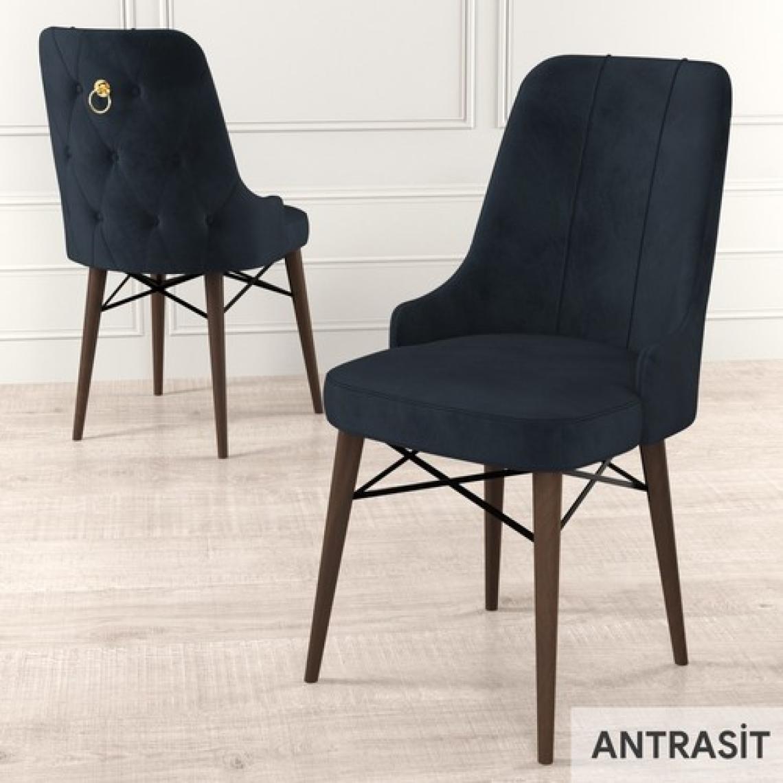 Canisa Concept Are Serisi, 80X132 Açılabilir Mdf Masa, Barok Ahşap Desenli Mutfak Masa Takımı, 6 Sandalye