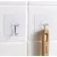 Alife Mutfak Banyo Kendinden Yapışkanlı Şeffaf Askı 5 Li Set