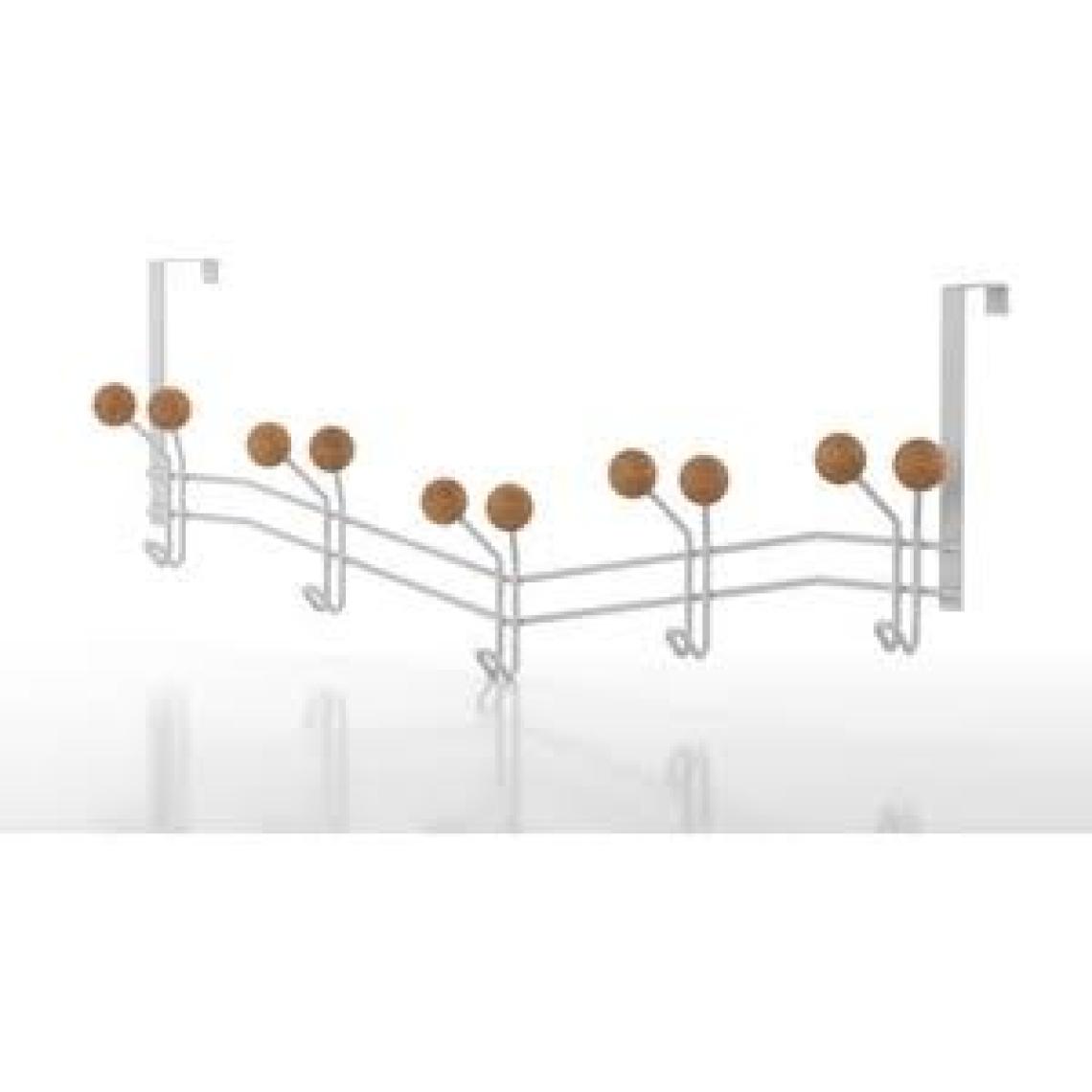 Teknotel 5'li Kapı Arkası Askılık - Beyaz