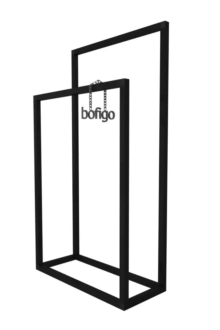 Bofigo Metal Havluluk Banyo Düzenleyici Dekoratif Havluluk