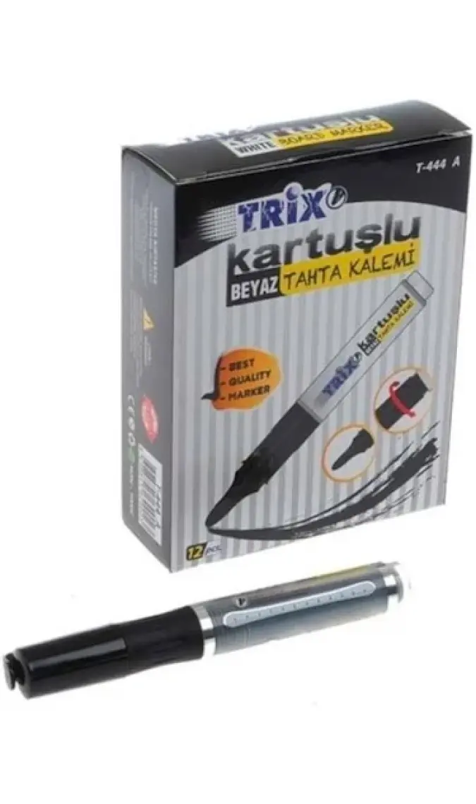 Trix Tahta Kalemi Kartuşlu Siyah T-444 A (1 Adet)