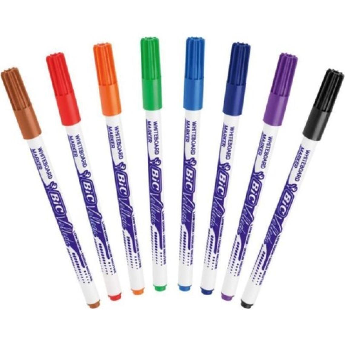Bic Velleda Çocuk Beyaz Tahta Kalemi 8'li Poşet