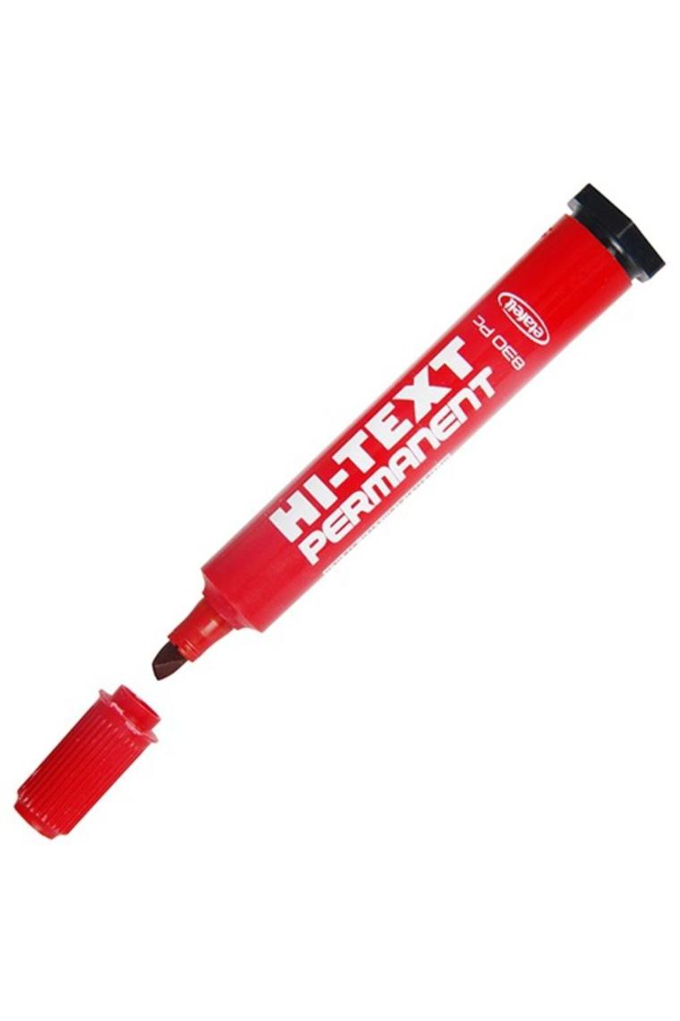 Permanent M. Kesik Uçlu Kırmızı 830pc Tekli
