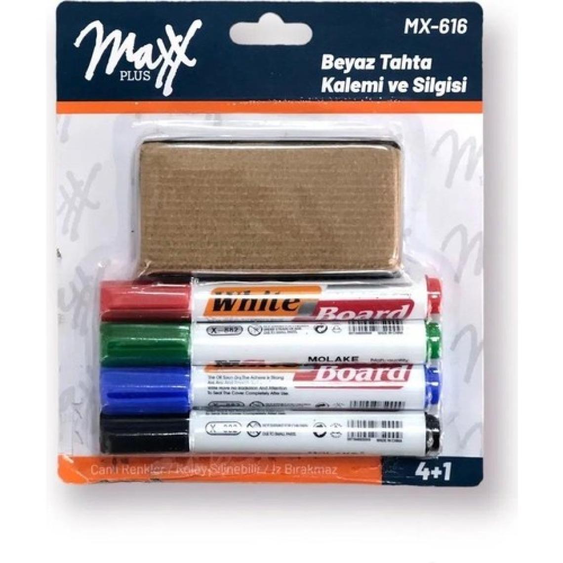 Maxx MX-616 Tahta Kalem Silgi Seti 4+1