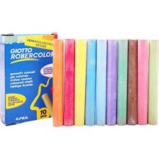 Giotto Robercolor Tebeşir, 10'lu Kutu, Karışık Renkler