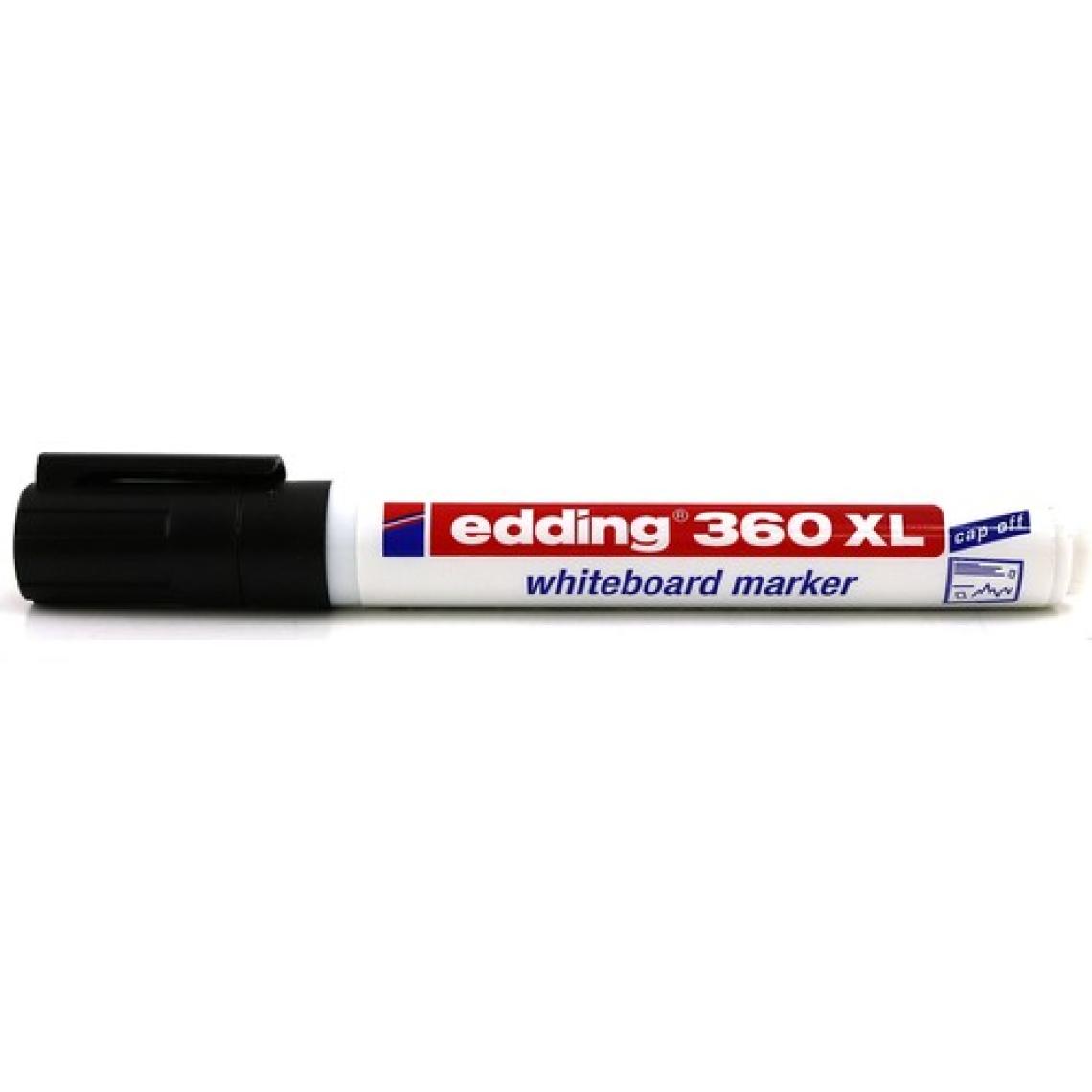 Edding Yazı Tahtası Kalemi - 1 Adet Siyah, 1,5-3 mm Yuvarlak Uç, Hızlı Kuruyan ve Işığa Dayanıklı Mürekkep, Desensiz