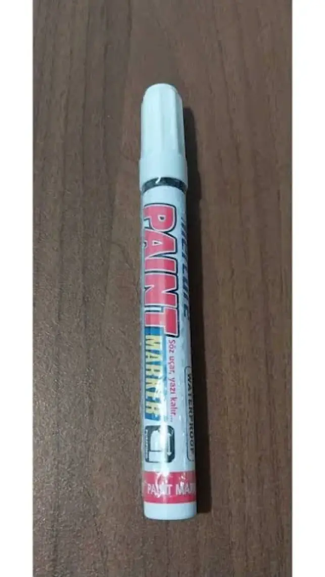 Mercure Paint Marker Silinmez Yazı Kalemi  Siyah 1 Adet