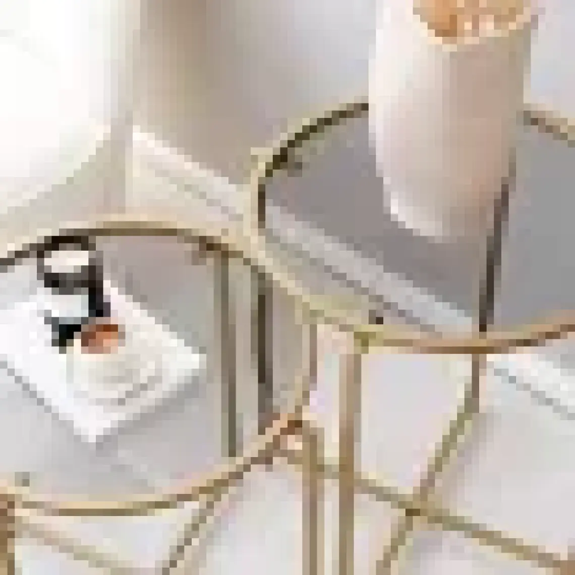 Neostill - Gold Metal 2'li Yan Sehpa S406