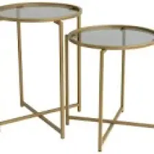Neostill - Gold Metal 2'li Yan Sehpa S406