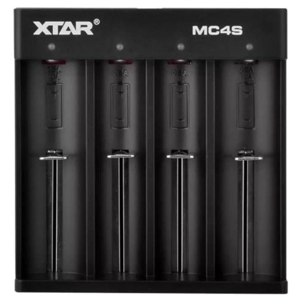 Xtar MC4S - Taşınabilir Li-ion Pil Şarj Cihazı - 4lü