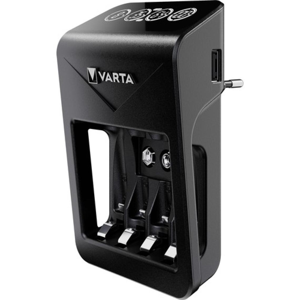 VARTA LCD Plug Şarj Cihazı +4 adet 2100mAh AA Şarj Edilebilir Pil