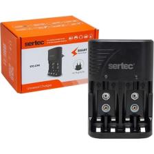 Sertec STC-C9V AA-AAA-9V Uyumlu Universal 4'lü Pil Şarj Aleti