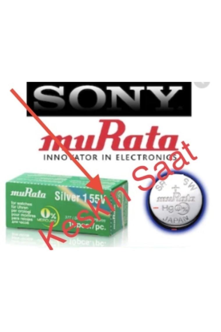 Murata Murata-Sony 373 SR916SW 1,55V Saat Pili