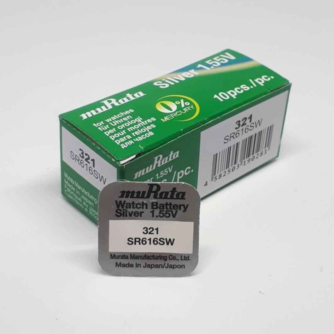 Murata Murata-Sony 321 SR616SW 1,55V Saat Pili