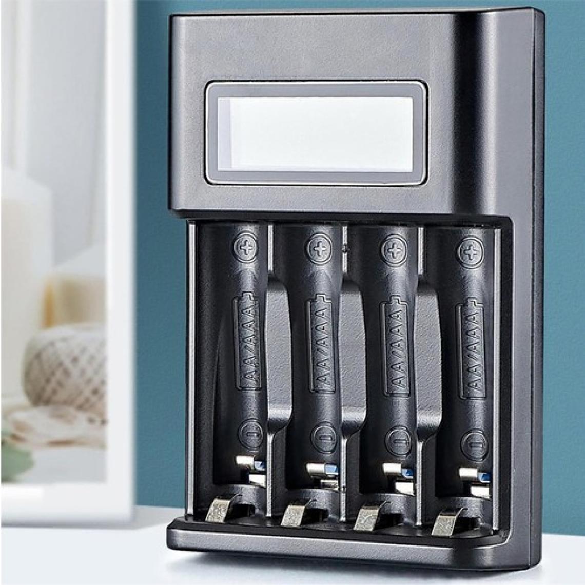 Greentech Pil Şarj Cihazı (Dört Yuvalı) - 1.2V Ni-Mh / Ni-Cd AA / AAA / GT-BC03