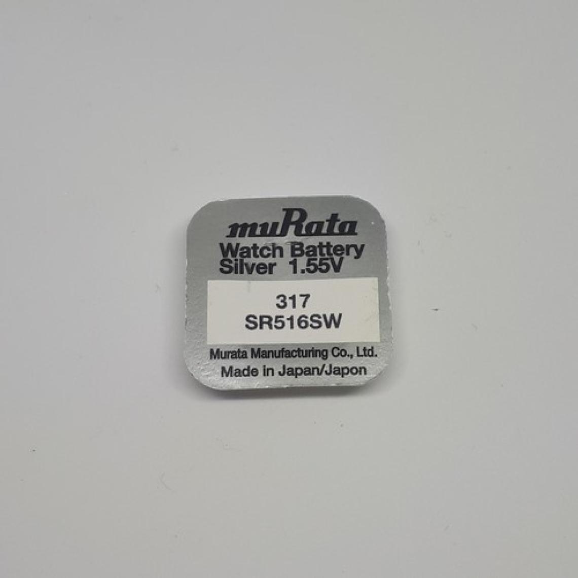 Murata Murata-Sony 317 SR516SW 1,55V Saat Pili