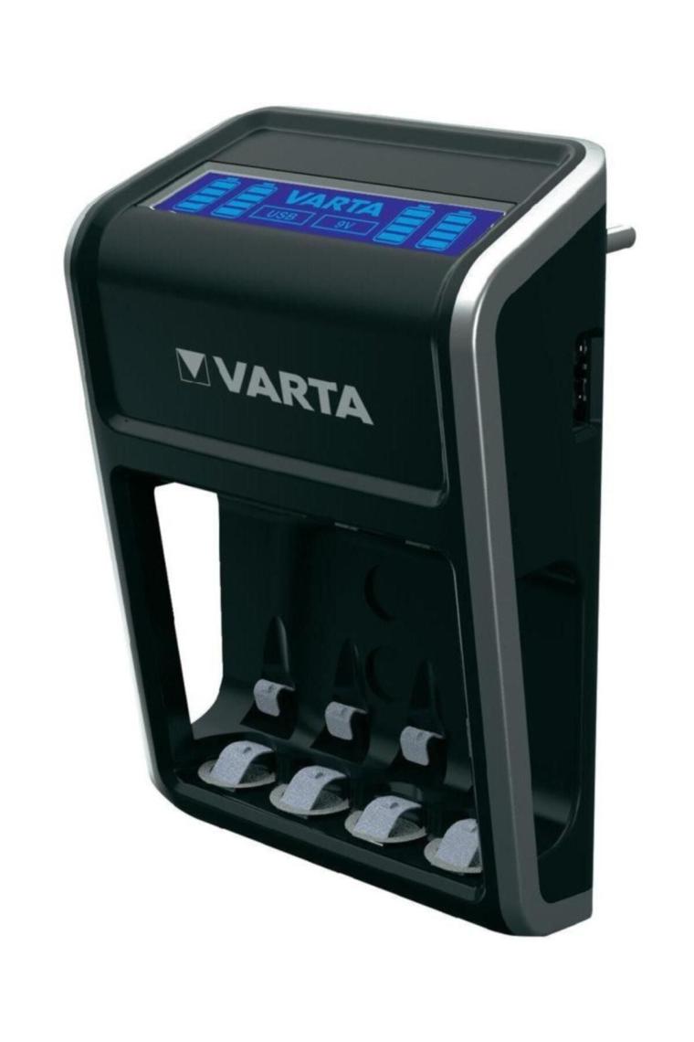 Varta 57687 LCD Plug Pil Şarj Cihazı 4 x 56706 2100mAh Pilli