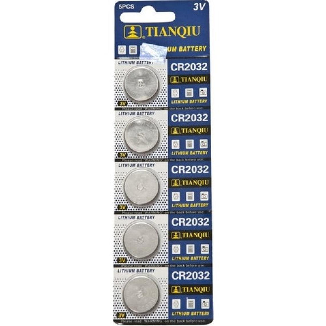 Tianqiu CR2032 3V Lithium Pil - 5 Adet