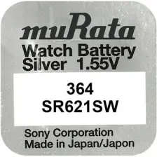 Murata Murata-Sony 364 SR621SW 1,55V Saat Pili