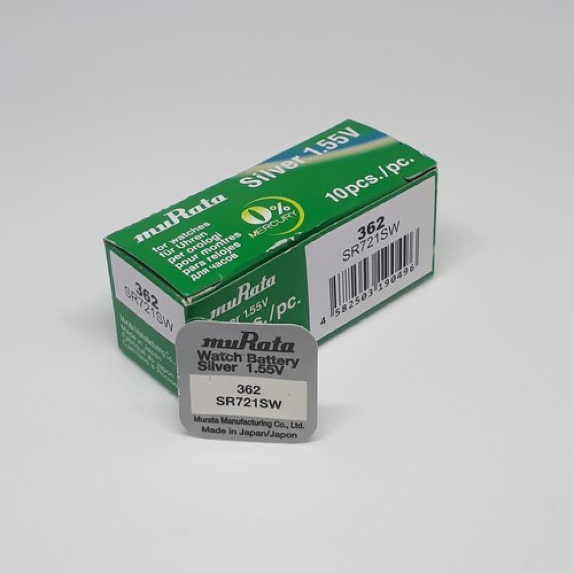 Murata Murata-Sony 362 SR721SW 1,55V Saat Pili
