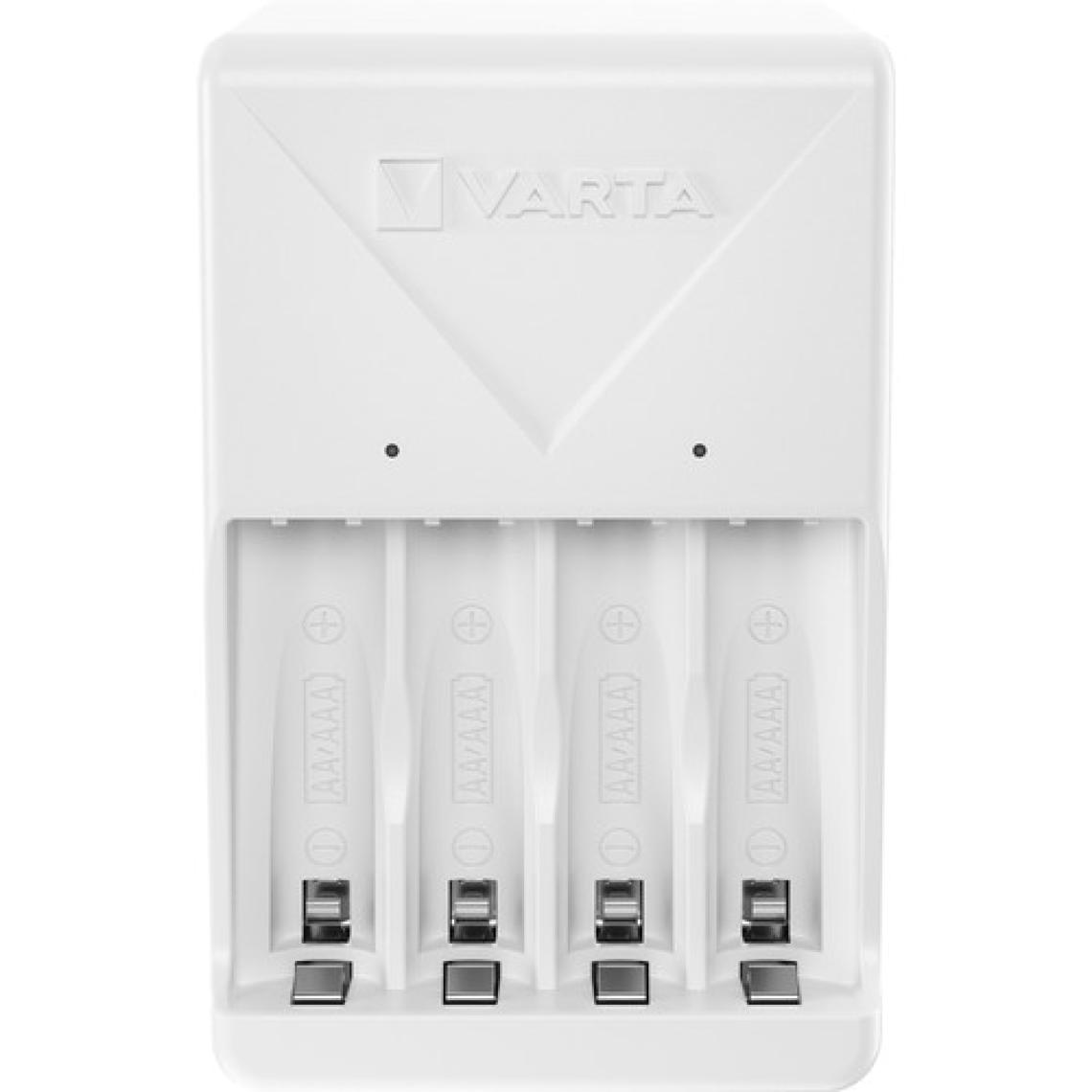 VARTA Plug Şarj Cihazı +4 adet 2100mAh AA Şarj Edilebilir Pil